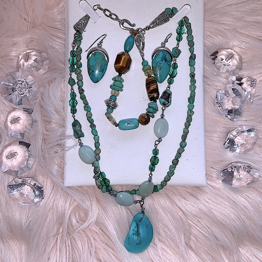 Bohemian 3 pc jewelry set
